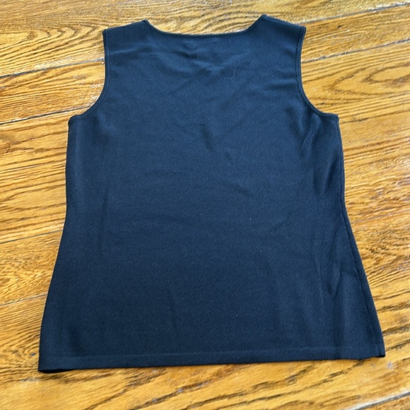 Chico’s brown rayon/nylon blend brown knit tank top. Going condition. Size Small - Picture 3 of 7